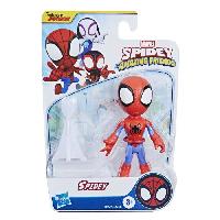 Figurine Miniature - Personnage Miniature Figurine Spidey de 10 cm. inclut 1 accessoire. pour enfants a partir de 3 ans. Marvel Spidey and His Amazing Friends