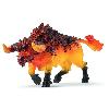 Figurine Miniature - Personnage Miniature Figurine Taureau de feu. Schleich 42493 Eldrador Creatures. des 7 ans