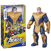 Figurine Miniature - Personnage Miniature Figurine Thanos 30 cm. jouet Avengers Titan Hero Series pour enfants a partir de 4 ans. Marvel