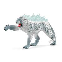 Figurine Miniature - Personnage Miniature Figurine Tigre de Glace. Jouet fantastique des 7 ans. Schleich 70147 Eldrador Creatures