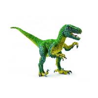 Figurine Miniature - Personnage Miniature Figurine Vélociraptor SCHLEICH - Gamme Dinosaurs - Pour Enfant a partir de 3 ans - 70 cm - Marron