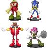 Figurine Miniature - Personnage Miniature Figurines articulées SONIC - Collection de 4 personnages de 7.5 cm