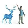 Figurine Miniature - Personnage Miniature Figurines Harry et son Patronus. Schleich 42680 Harry Potter. Pour enfant des 6 ans