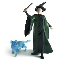 Figurine Miniature - Personnage Miniature Figurines Professeur McGonagall et son Patronus. Schleich 42682 Harry Potter. Pour enfant des 6 ans