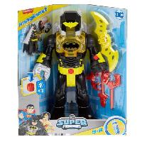 Figurine Miniature - Personnage Miniature Fisher-Price-DC Super Friends Batman dans son Exosquelette-robot - Imaginext - HYG31