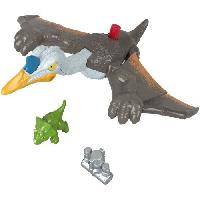 Figurine Miniature - Personnage Miniature Fisher-Price Imaginext-Jurassic World-Quetzalcoatlus Bat des Ailes-Coffret HML44