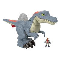 Figurine Miniature - Personnage Miniature Fisher-Price Imaginext-Jurassic World-Spinosaurus Dents Acérées-Coffret HML41