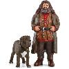 Figurine Miniature - Personnage Miniature Hagrid et Crockdur. Figurine de l'univers Harry Potter.  pour enfants des 6 ans. 8 x 11.5 x 13 cm - schleich 42638 WIZARDING WORLD