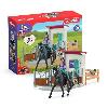 Figurine Miniature - Personnage Miniature Horse Box Lisa et Storm. Figurine cheval et accessoires. SCHLEICH 42709 Horse Club. des 5 ans