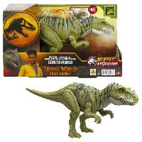 Figurine Miniature - Personnage Miniature Jurassic World-Ceratosaurus Rugissement Feroce-Figurine articulee HTK74