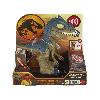 Figurine Miniature - Personnage Miniature Jurassic World : Chomp-Allosaurus Méga Rugissement-figurine de dinosaure HVB45