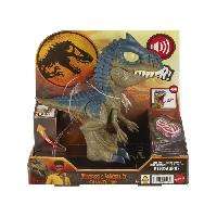 Figurine Miniature - Personnage Miniature Jurassic World - Chomp-Allosaurus Mega Rugissement-figurine de dinosaure HVB45