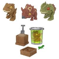 Figurine Miniature - Personnage Miniature Jurassic World-Dinos devoreurs-Mini dinosaure avec surprises HVB29