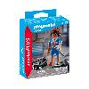 Figurine Miniature - Personnage Miniature Mecanicienne Playmobil