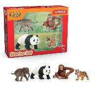 Figurine Miniature - Personnage Miniature Mes Premiers Animaux d'Asie. Figurines d'animaux. SCHLEICH 42736 Wild Life. des 5 ans