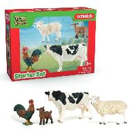 Figurine Miniature - Personnage Miniature Mes Premiers Animaux de la Ferme. Coffret schleich d'animaux. SCHLEICH 42729 Farm World. des 5 ans