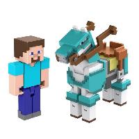 Figurine Miniature - Personnage Miniature Minecraft - Coffret 2 Figurines 8 cm -modele aleatoire- - Figurines - Des 6 ans GTT53