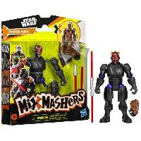 Figurine Miniature - Personnage Miniature MixMashers Dark Maul. figurine 12 cm personnalisable a mélanger et combiner avec accessoires. Star Wars. des 4 ans