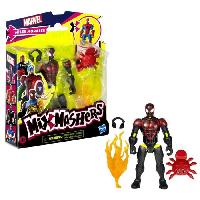 Figurine Miniature - Personnage Miniature MixMashers Miles Morales. figurine personnalisable a mélanger et combiner avec accessoires. Marvel. Des 4 ans