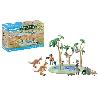 Figurine Miniature - Personnage Miniature PLAYMOBIL 71624 Explorateurs avec animaux australiens. Wiltopia. 50 pieces. Des 4 ans