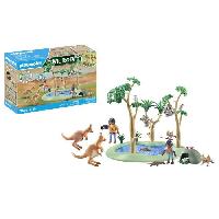 Figurine Miniature - Personnage Miniature PLAYMOBIL 71624 Explorateurs avec animaux australiens. Wiltopia. 50 pieces. Des 4 ans