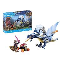 Figurine Miniature - Personnage Miniature PLAYMOBIL 71644 Combattants avec dragons et canon. Novelmore. Dragon. 39 pieces. Des 4 ans