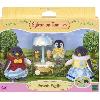 Figurine Miniature - Personnage Miniature Poupée - SYLVANIAN FAMILIES - La famille Pingouin - Blanc - Multicolore - Modele 5694