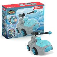 Figurine Miniature - Personnage Miniature SCHLEICH -  42669   ELDRADOR CREATURES Crashmobile de Glace avec Mini Creature - Coffret voiture avec figurine fantastique