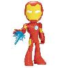 Figurine Miniature - Personnage Miniature Spidey Figurine Iron Man 22 cm. Jouet pour enfants. des 3 ans. Hasbro Marvel Spidey et Ses Amis Extraordinaires