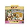 Figurine Miniature - Personnage Miniature SYLVANIAN FAMILIES - 5015 - Frere Lapin Chocolat et Toilettes - Village - Mixte - 3 ans+