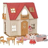 Figurine Miniature - Personnage Miniature SYLVANIAN FAMILIES - 5567 - Le cosy cottage du village - A partir de 3 ans