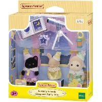 Figurine Miniature - Personnage Miniature SYLVANIAN FAMILIES 5750 - Le trio des bébés pyjama party