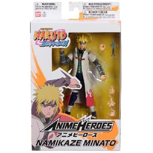 Figurine Miniature - Personnage Miniature Figurine Namikaze Minato - Naruto Shippuden - Anime Heroes 17 cm - Bandai