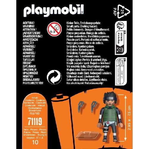 Figurine Miniature - Personnage Miniature Figurine - PLAYMOBIL - Asuma - Naruto Shippuden - Vert - Multicolore - Enfant