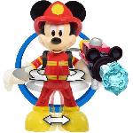 Figurine Miniature - Personnage Miniature Figurine Pompier Mickey 15 cm - DISNEY - Jouet pour enfants des 3 ans - MCC20 - Articulée