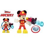 Figurine Miniature - Personnage Miniature Figurine Pompier Mickey 15 cm - DISNEY - Jouet pour enfants des 3 ans - MCC20 - Articulée