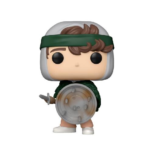 Figurine Miniature - Personnage Miniature Figurine POP Stranger Things - Hunter Dustin et son bouclier