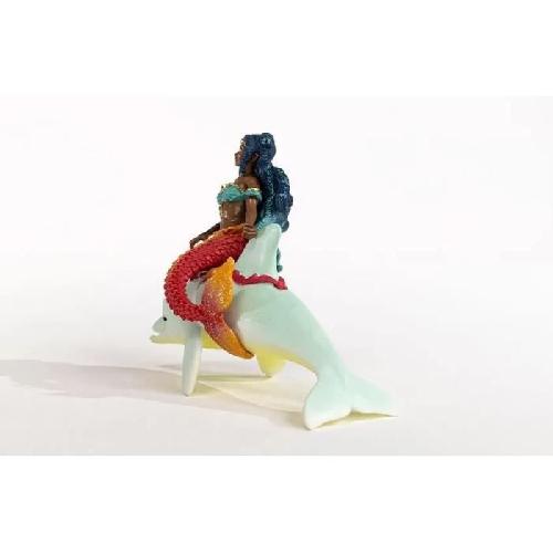 Figurine Miniature - Personnage Miniature Figurine SCHLEICH - Isabelle et son dauphin - Gamme bayala