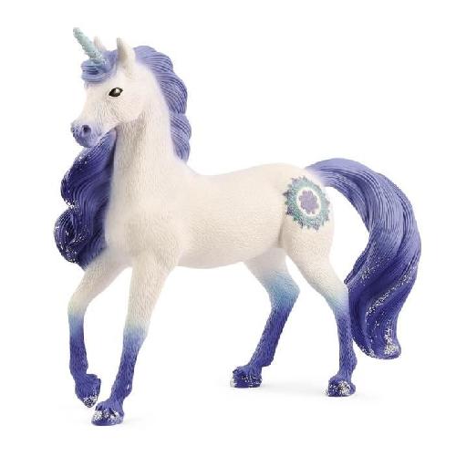 Figurine Miniature - Personnage Miniature Figurine - SCHLEICH - Licorne Mandala. étalon - Bayala - Mixte - 5 ans et plus