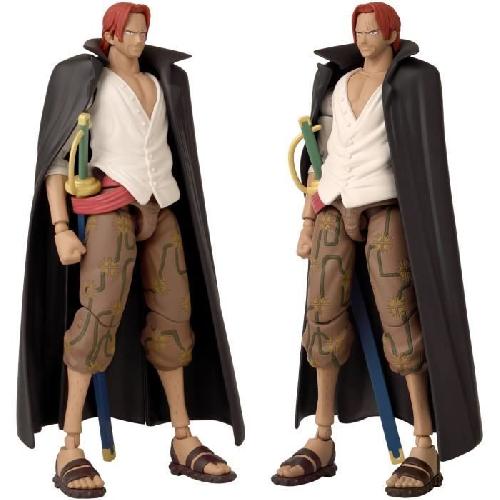 Figurine Miniature - Personnage Miniature Figurine Shanks 17 cm - Bandai Anime Heroes One Piece