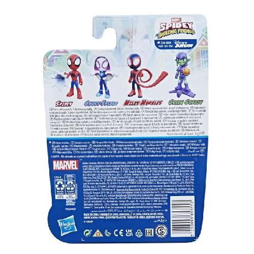 Figurine Miniature - Personnage Miniature Figurine Spidey de 10 cm. inclut 1 accessoire. pour enfants a partir de 3 ans. Marvel Spidey and His Amazing Friends