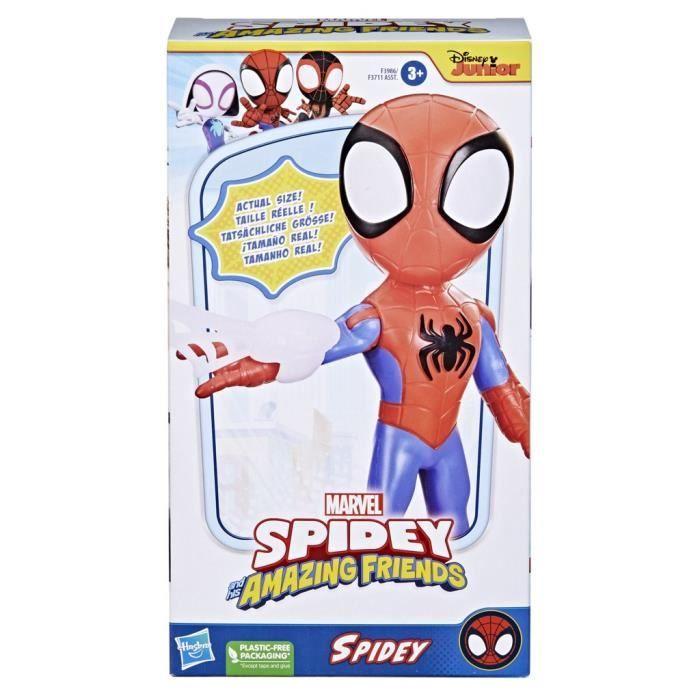 Valise Enfant Marvel Spidey Team - 31x45x20 Cm, 24,6 L, Roues Multidirectionnelles - Pour Voyage, École, Âge 3-6 Ans