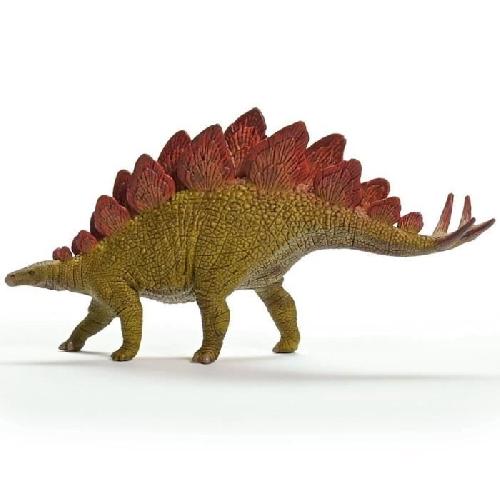 Figurine Miniature - Personnage Miniature Figurine Stégosaure. avec détails réalistes. Schleich 15040 Dinosaurs. pour enfants des 4 ans