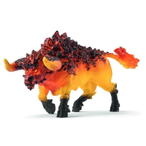 Figurine Miniature - Personnage Miniature Figurine Taureau de feu. Schleich 42493 Eldrador Creatures. des 7 ans