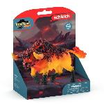 Figurine Miniature - Personnage Miniature Figurine Taureau de feu. Schleich 42493 Eldrador Creatures. des 7 ans