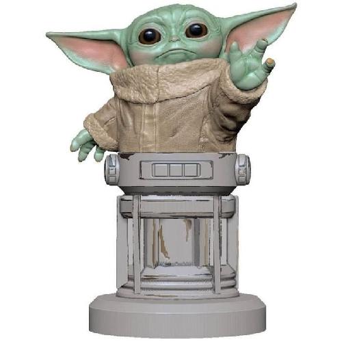 Figurine De Jeu Figurine The Child Bebe Yoda - Support et Chargeur pour Manette et Smartphone - Exquisite Gaming