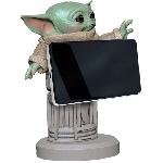 Figurine De Jeu Figurine The Child Bebe Yoda - Support et Chargeur pour Manette et Smartphone - Exquisite Gaming