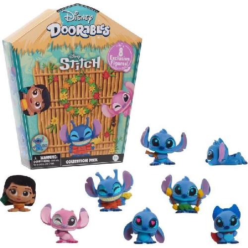 Figurine Miniature - Personnage Miniature Figurines a collectionner - DISNEY - Coffret Collector Stitch - 8 figurines exclusives dont 1 rare