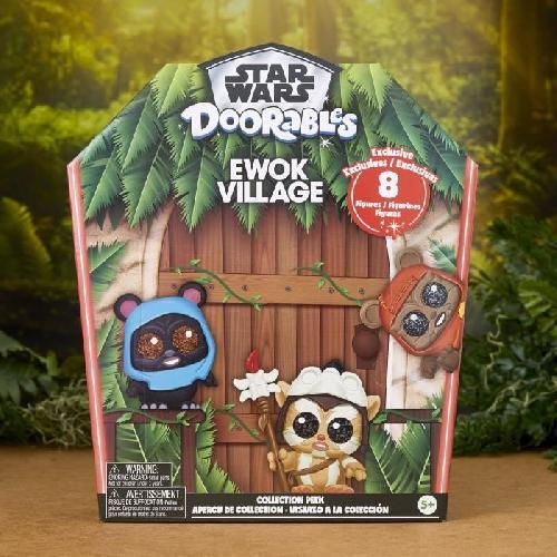 Figurine Miniature - Personnage Miniature Figurines a collectionner - STAR WARS - Coffret Collector Ewok - 8 figurines exclusives. a partir de 5 ans