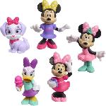 Figurine Miniature - Personnage Miniature Figurines - DISNEY MINNIE MOUSE - Pack de 5 Figurines Minnie Mouse - Non articulées. 6 cm